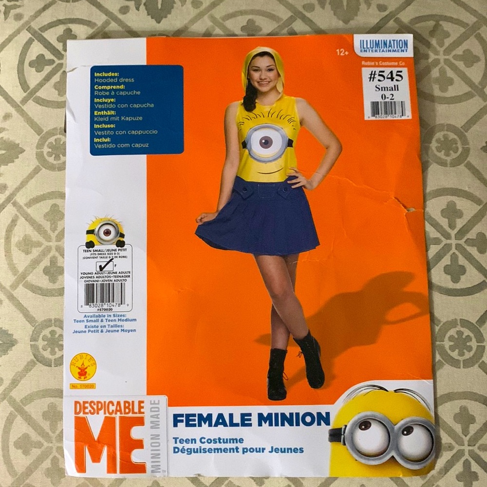 Rubies Despicable Me Female Minion clearance